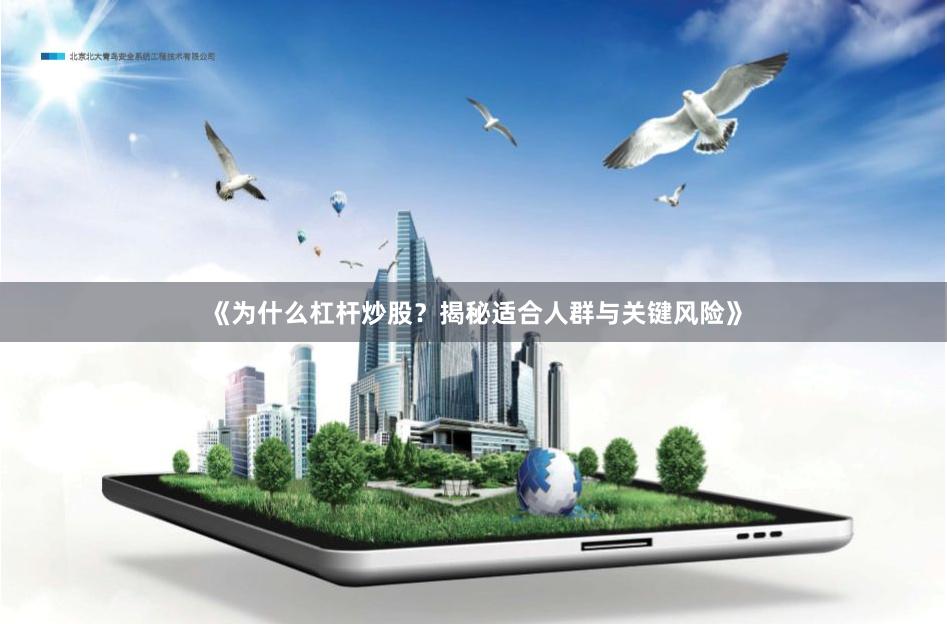 《为什么杠杆炒股？揭秘适合人群与关键风险》