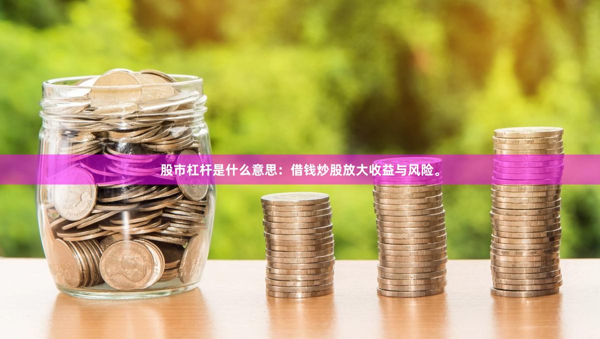 股市杠杆是什么意思:借钱炒股放大收益与风险。